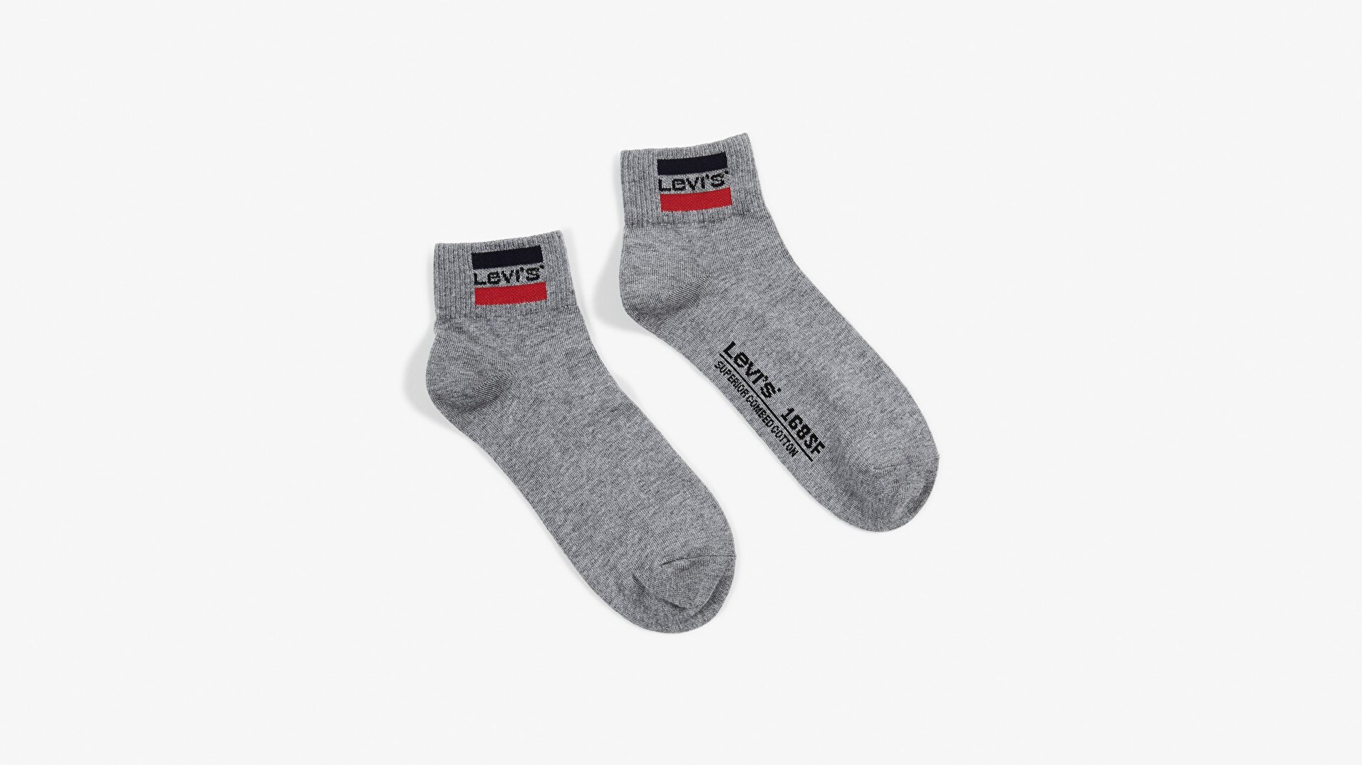Sportswear Logo Bilekte Çorap 2'li paket
