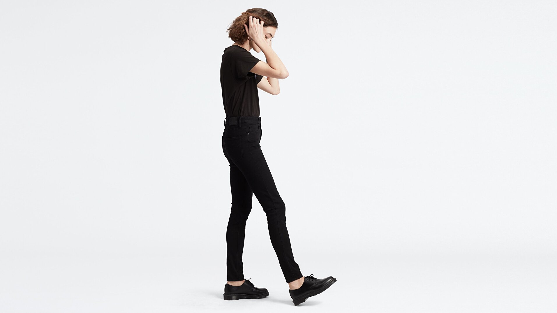 721 Yüksel Bel Skinny Fit Kadın Jean Pantolon-Stonewash Black