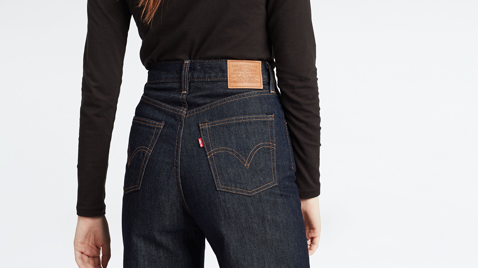 Ribcage Wide Leg Kadın Pantolon-High And Mighty