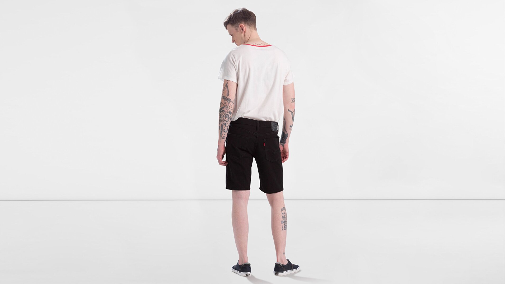 502™ Taper Erkek Jean Şort-Eight Ball