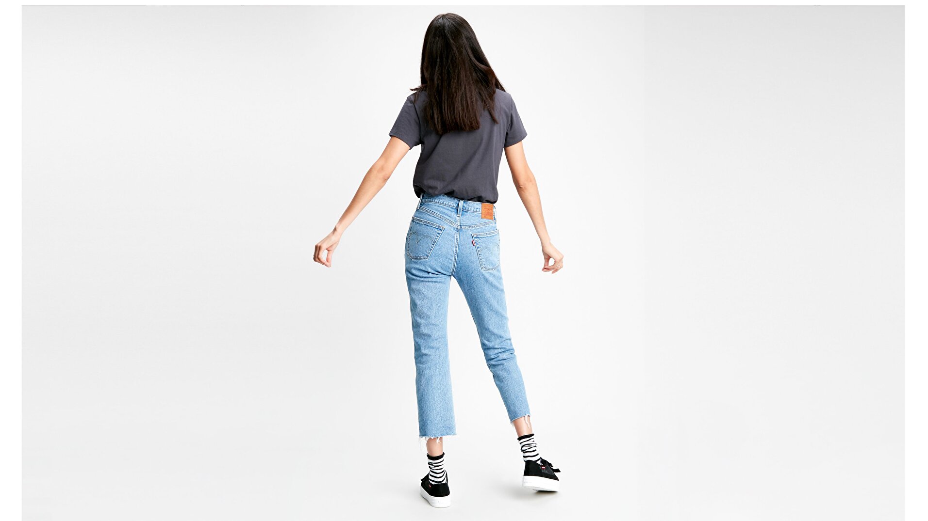 501® Kadın Crop Jean Pantolon-Tango Beats