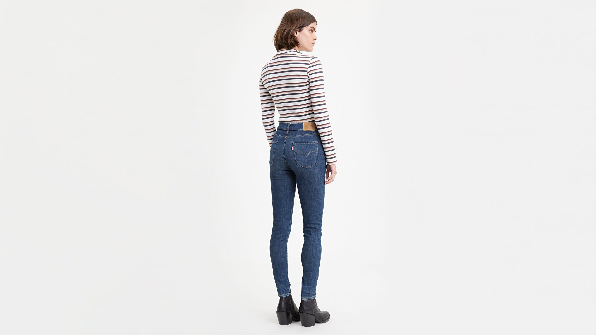 720 Yüksek Bel Süper Skinny Kadın Jean Pantolon-Echo Storm