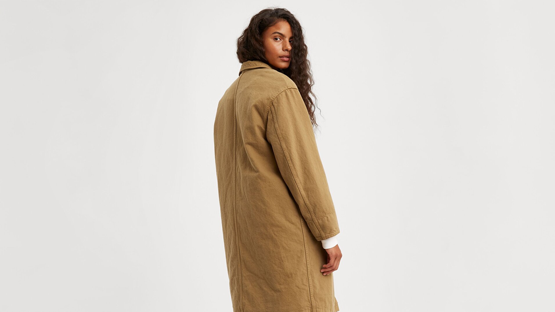 Luna Coat W/ Fill Golden Touch Sarı Kadın Ceket