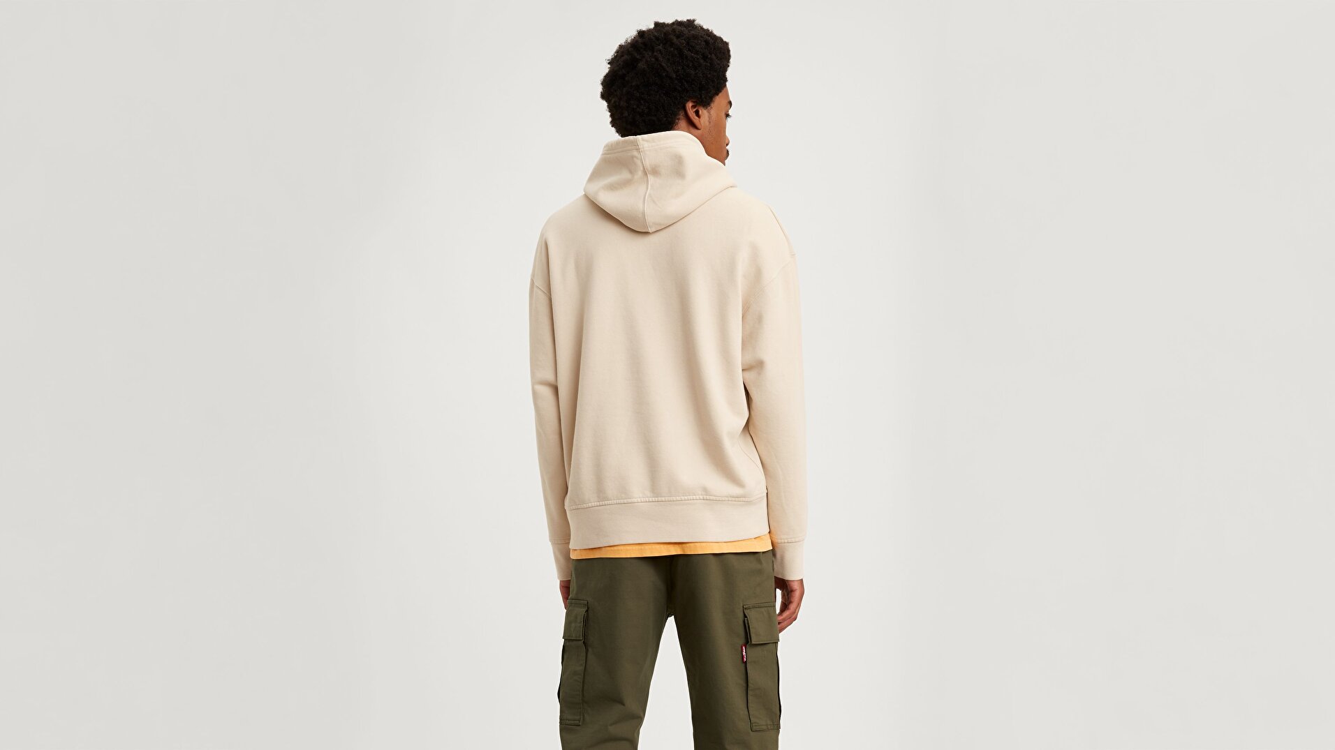 Authentic Po Hoodie Authentic Pullover Beyaz Erkek Sweatshirt