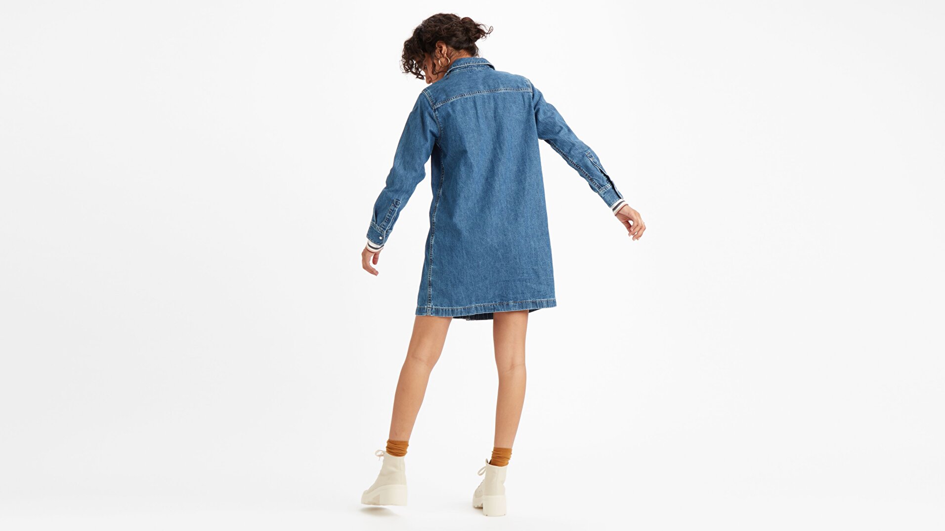 Selma Dress Going Koyu İndigo Kadın Elbise
