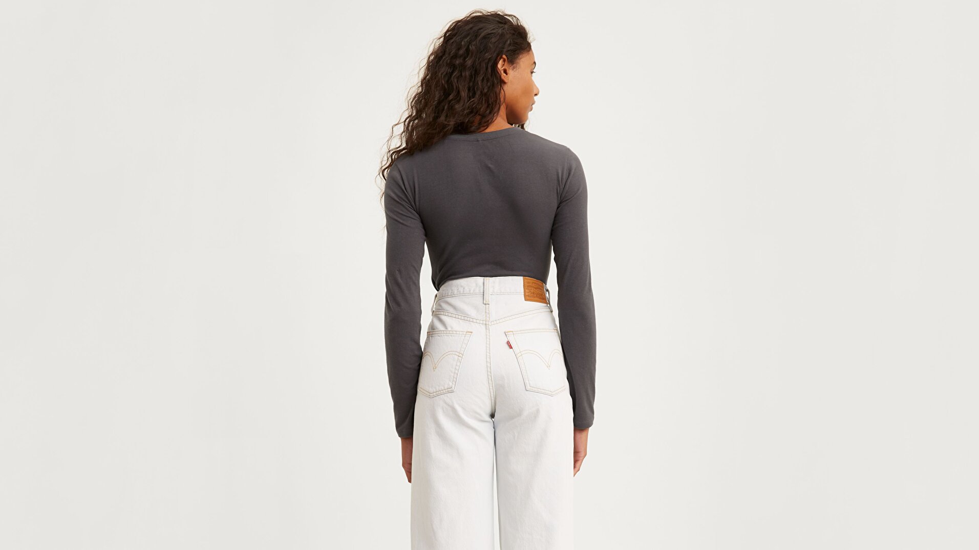 Graphic Ls Bodysuit 90'S Serif Siyah Kadın Bodysuit