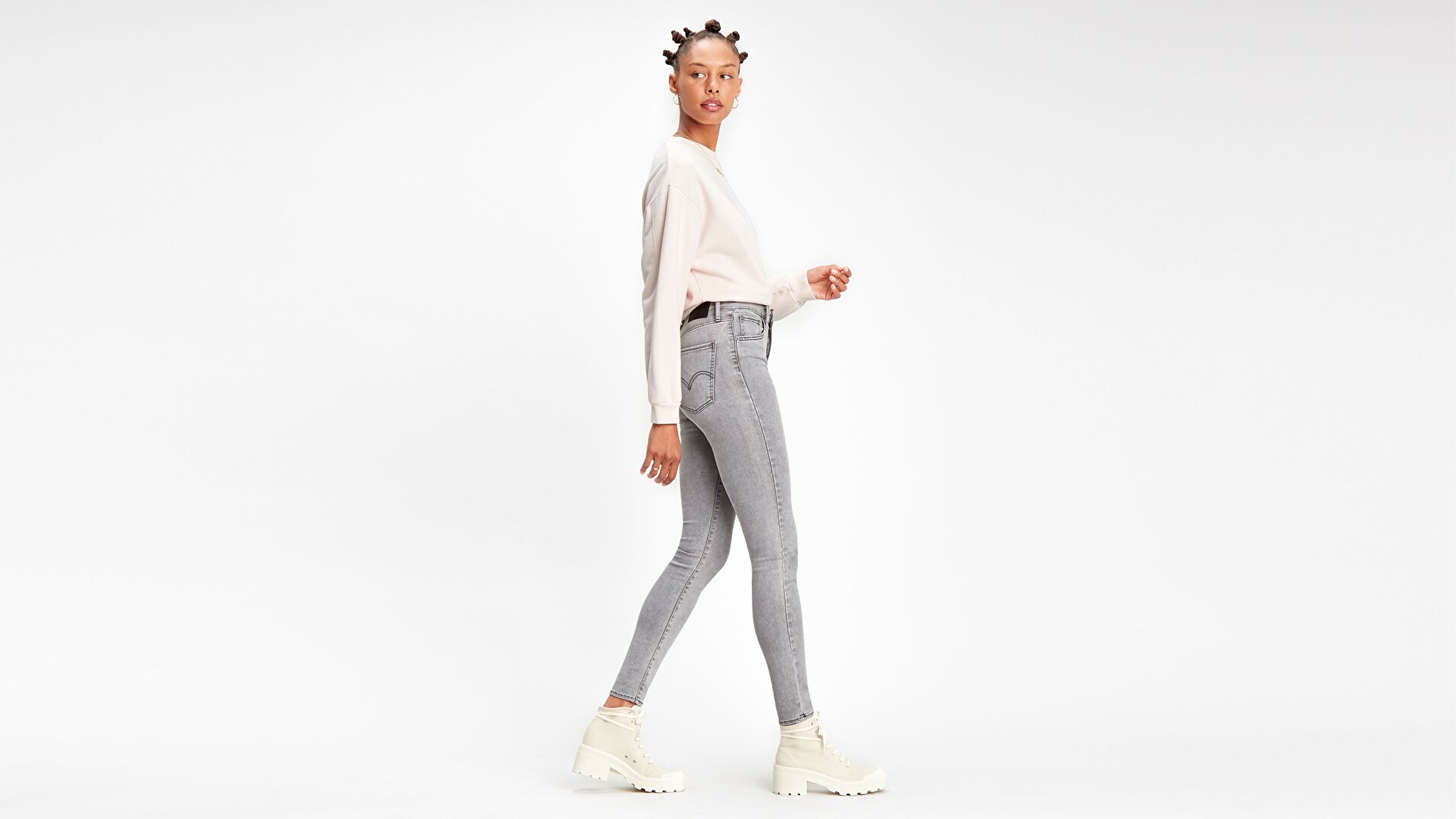 Mile High Super Skinny Kadın Jean Pantolon-Double Up