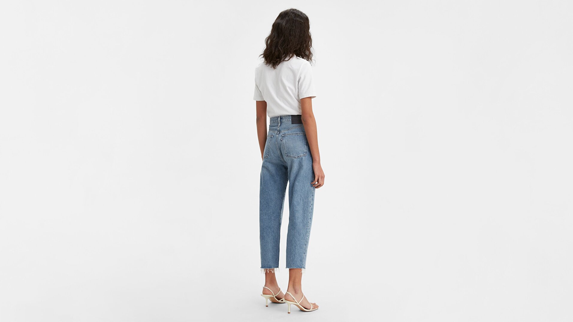 Made & Crafted® Barrel Crop Kadın Jean Pantolon -Lmc Palm s