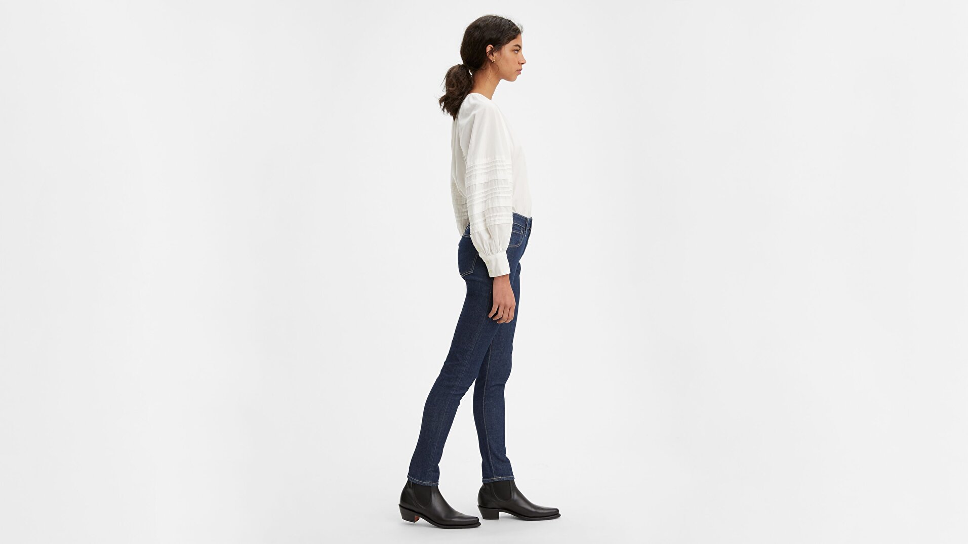 Made & Crafted® 721 Yüksek Bel Skinny Kadın Jean pantolon-Lmc Ski Soft Rinse