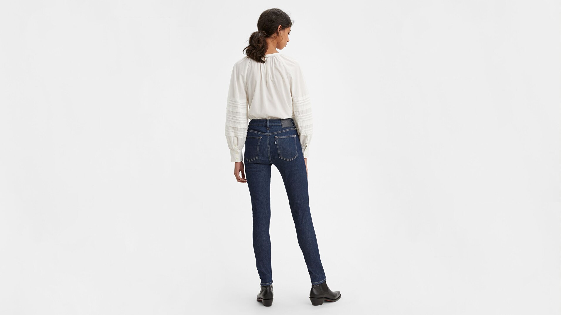 Made & Crafted® 721 Yüksek Bel Skinny Kadın Jean pantolon-Lmc Ski Soft Rinse