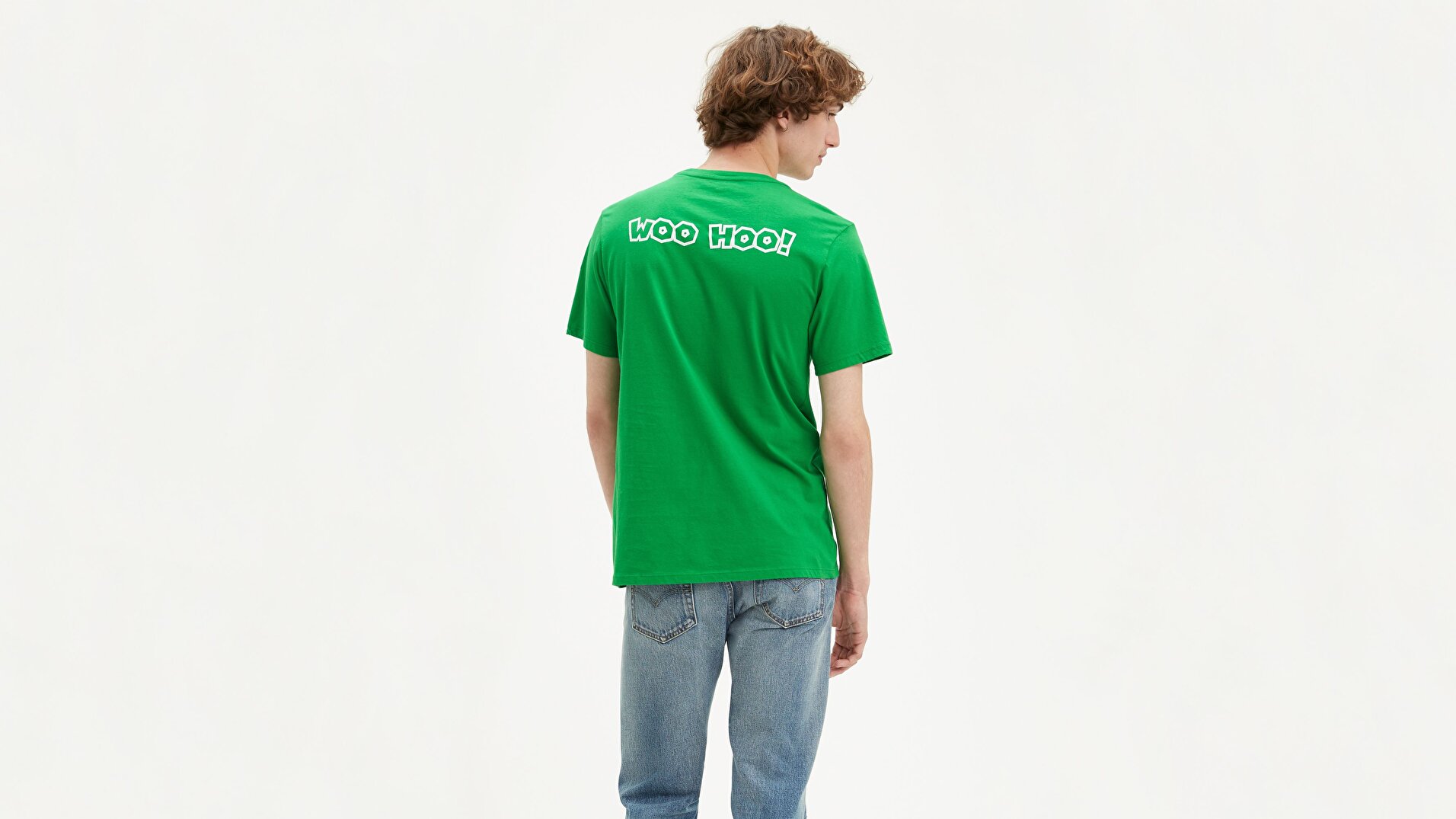 Graphic Set-In Neck 2 Toad Lc Yeşil Erkek Tişört