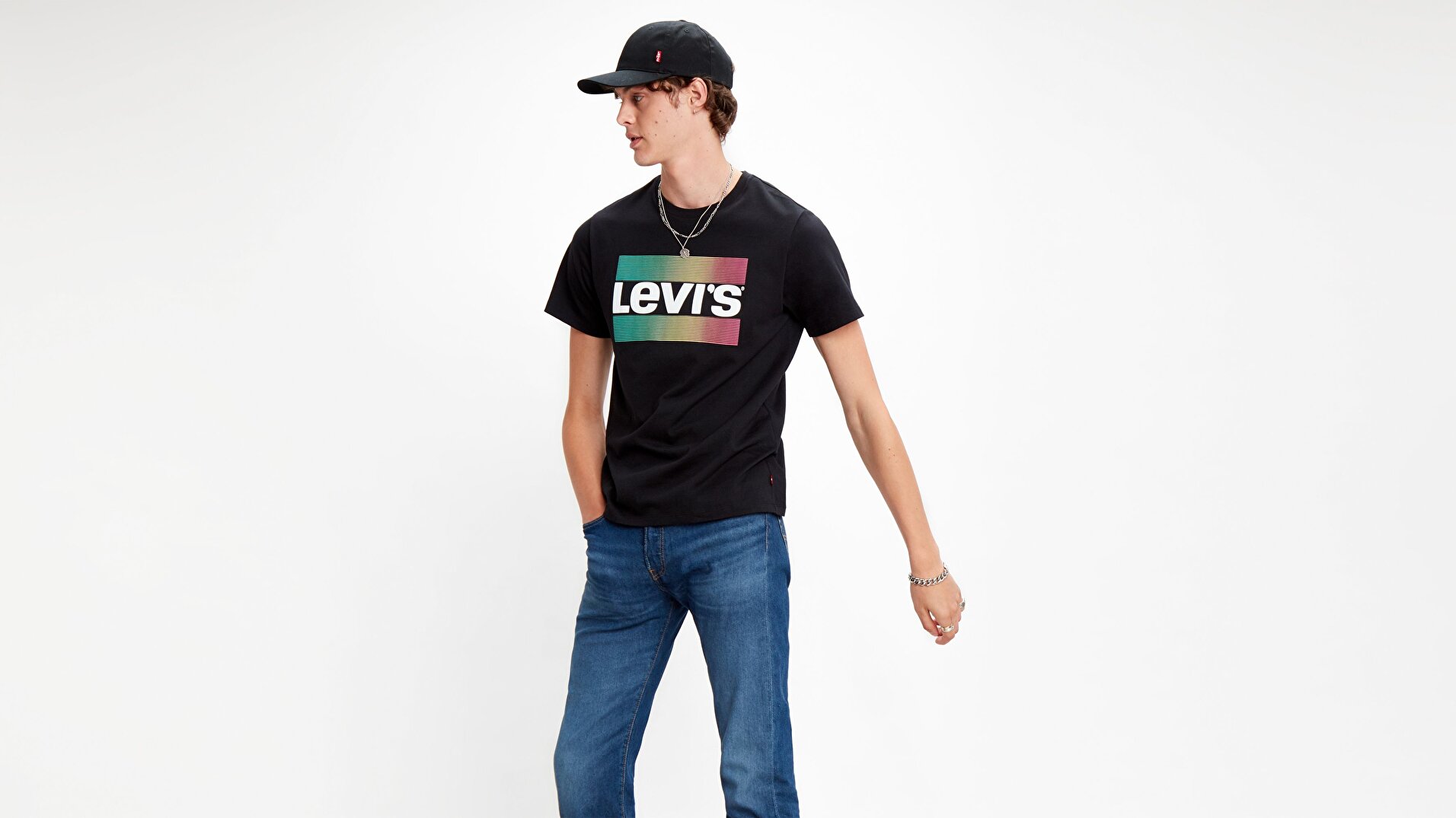 Sportswear Logo Graphic Ssnl Sw Siyah Erkek Tişört