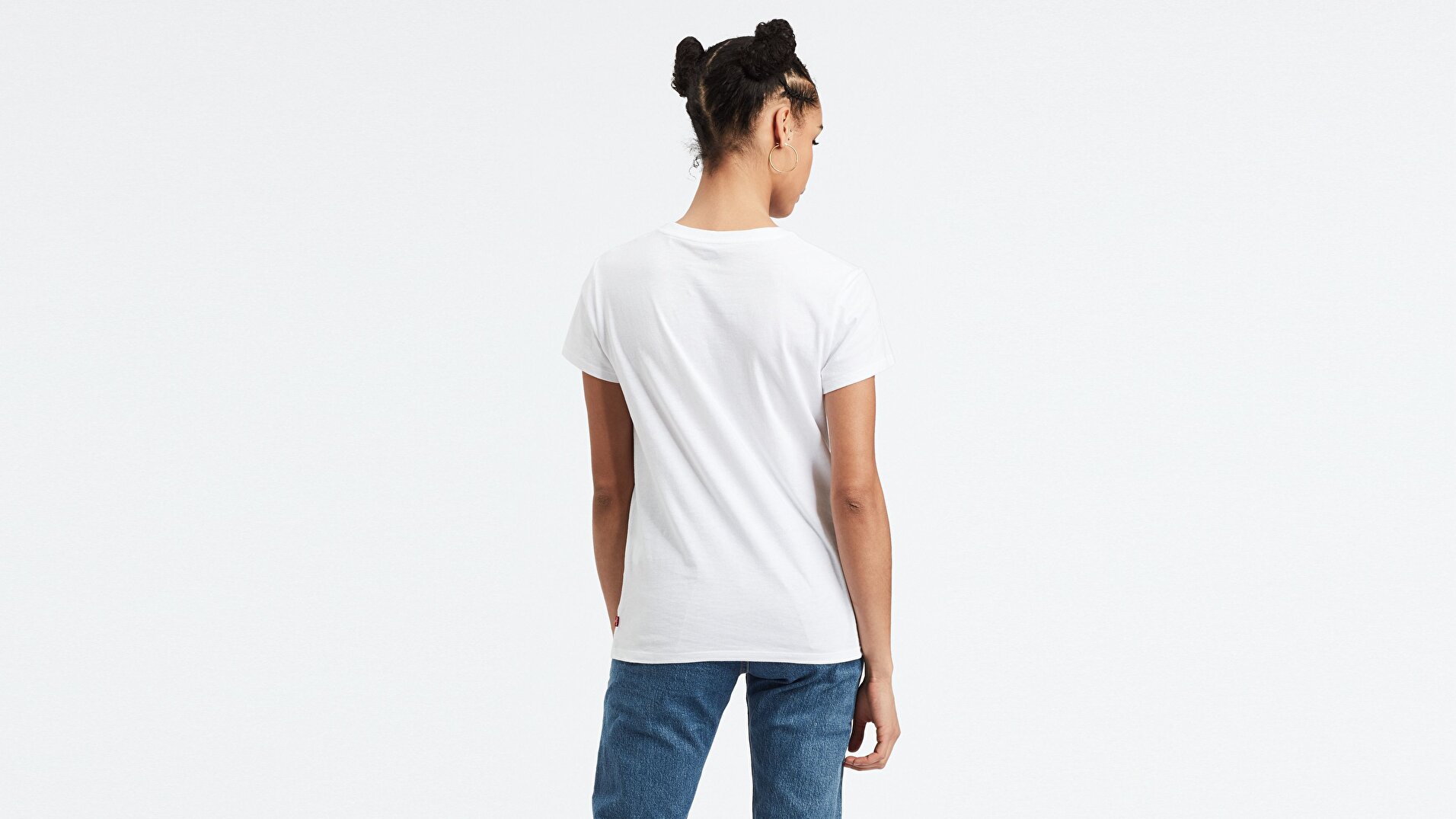 The Perfect Tee 2.0 T3 Bw Beyaz Kadın Tişört