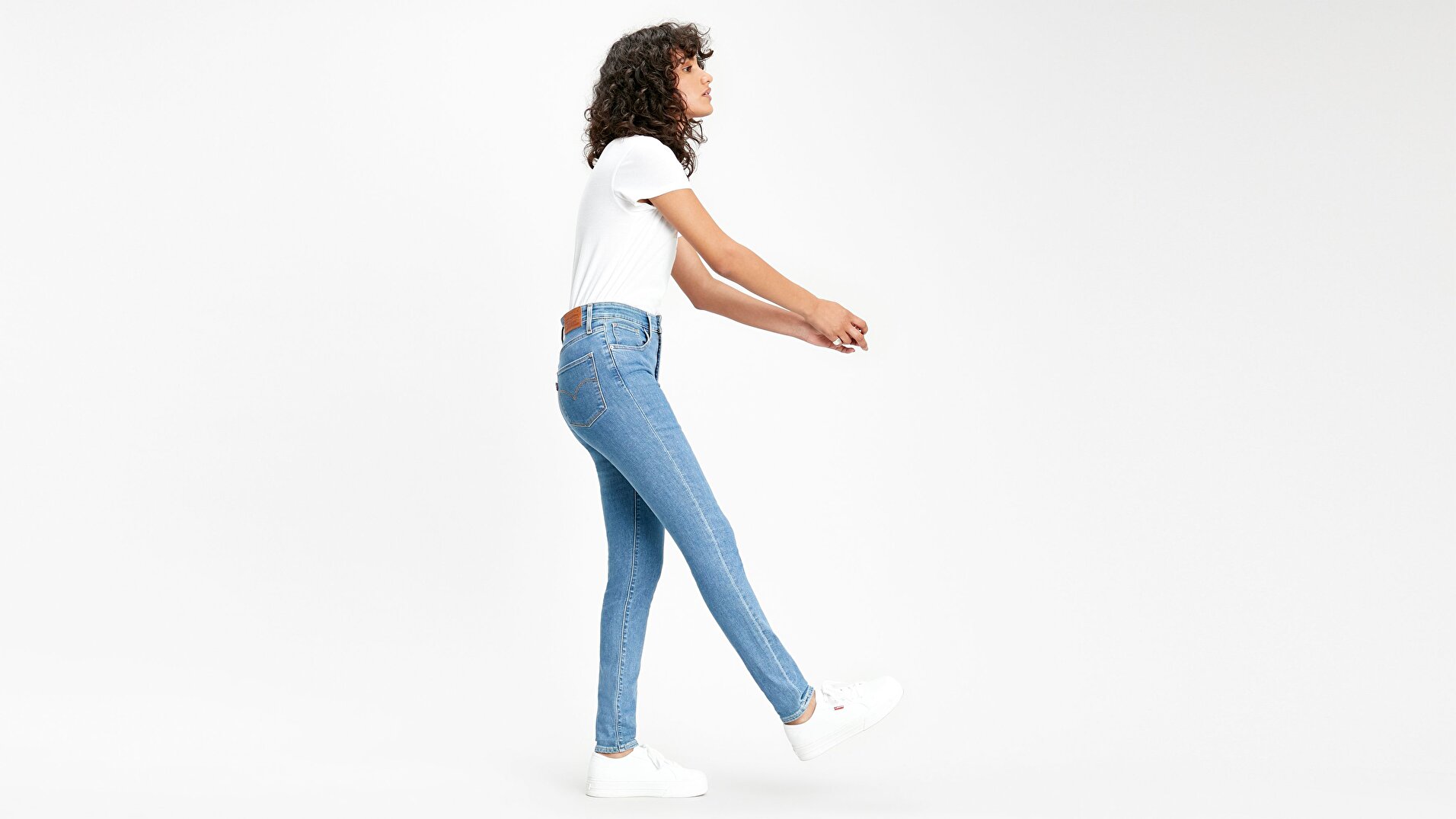721 Yüksel Bel Skinny Fit Kadın Jean Pantolon-Los Angeles Rocks