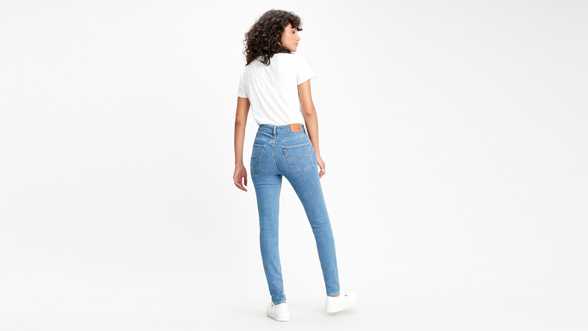 721 Yüksel Bel Skinny Fit Kadın Jean Pantolon-Los Angeles Rocks