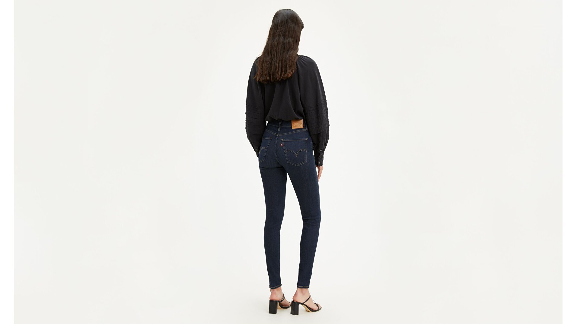 Mile High Super Skinny Kadın Jean Pantolon-Echo Darkness