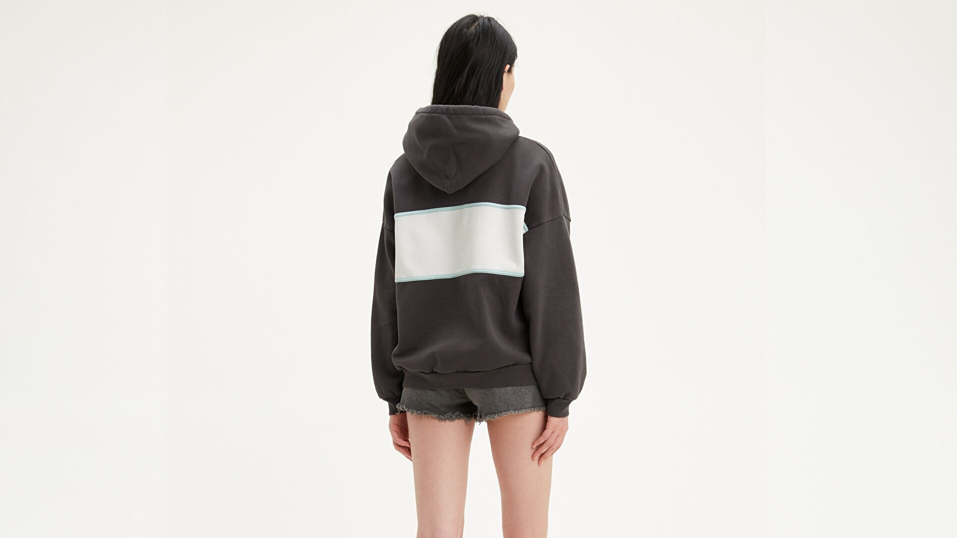 Cameron Hoodie Levi Chest Çok renkli Kadın Kapüşonlu Sweatshirt