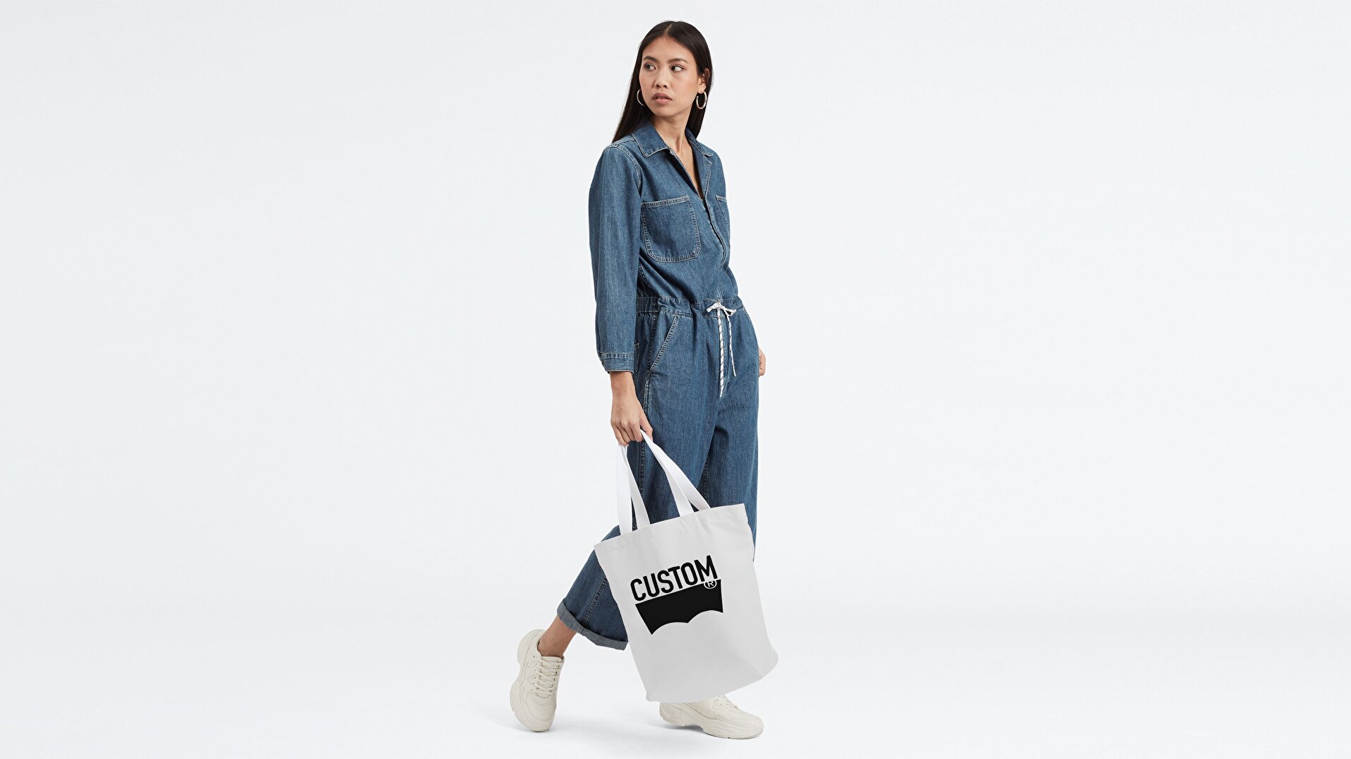 Blank Canvas Unisex Ekru Çanta