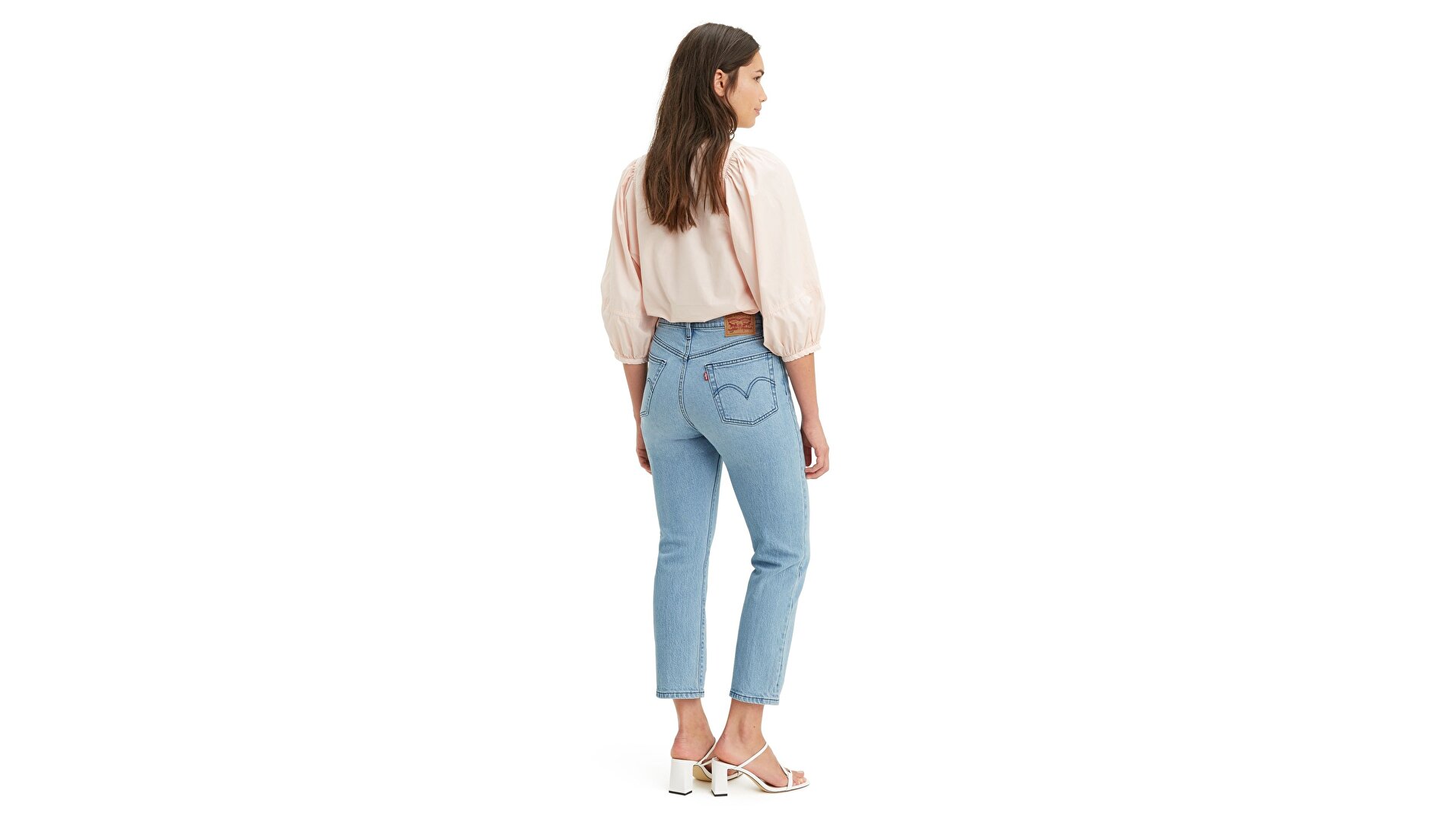 501 Kadın Crop Jean Pantolon - Tango Acid