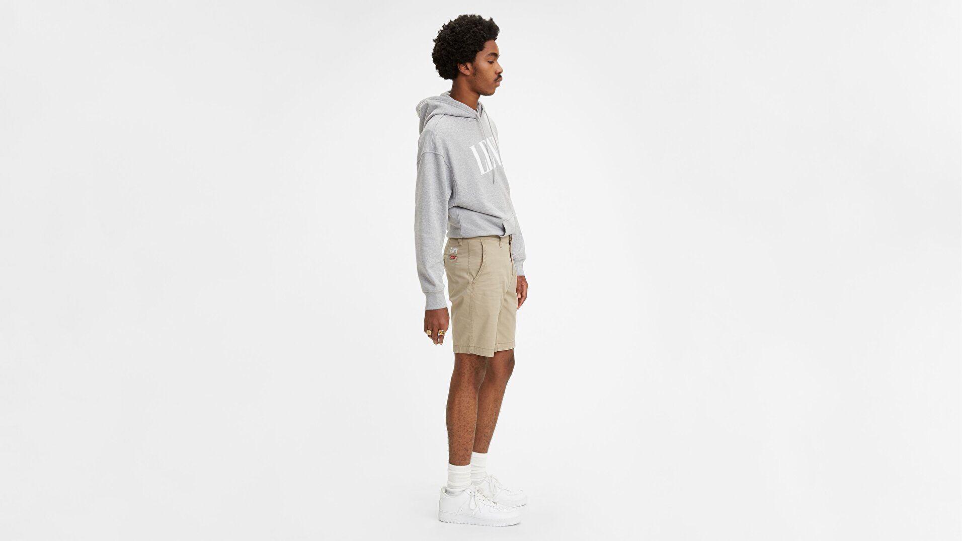XX Chino Tapered Fit Erkek Şort-True Chino Microsand Twill