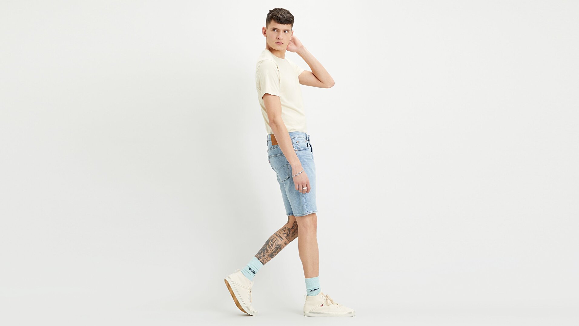 502™ Taper Erkek Jean Şort-Toast Short
