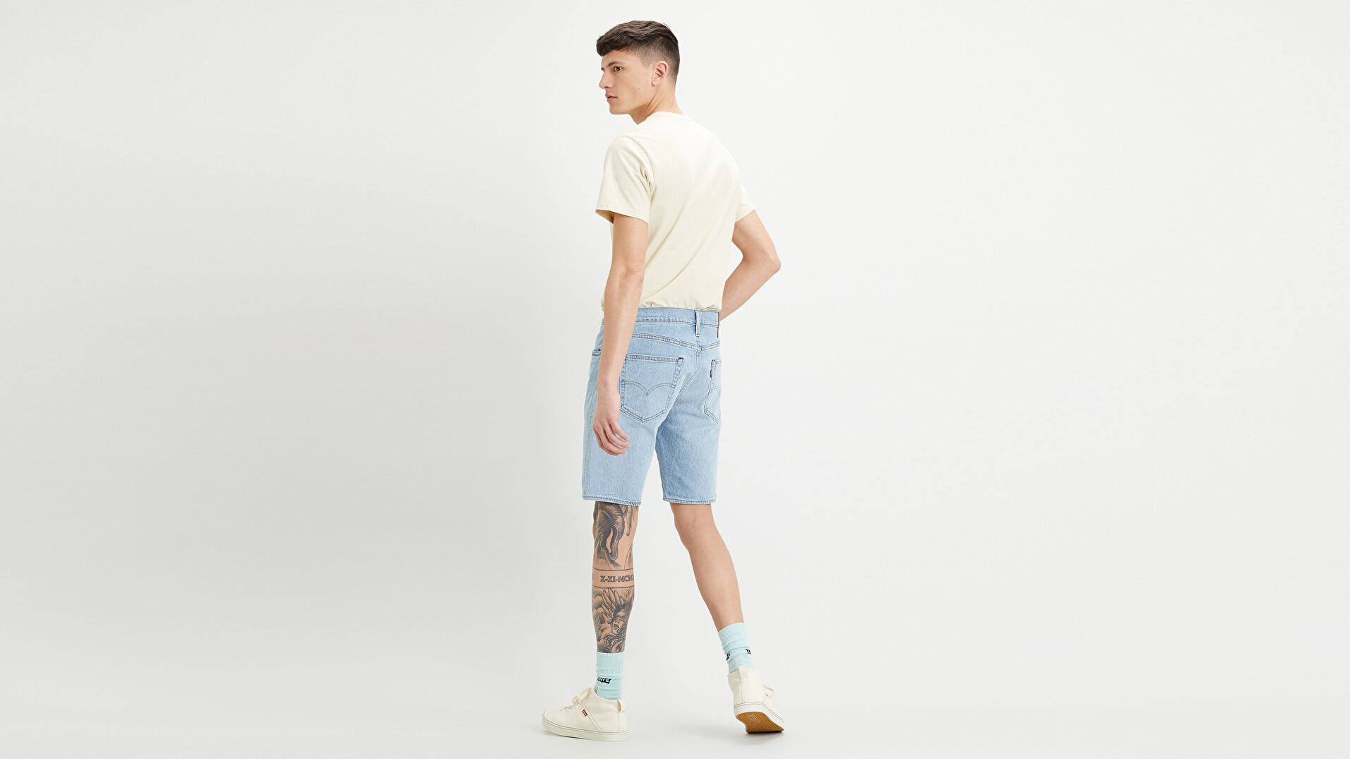 502™ Taper Erkek Jean Şort-Toast Short