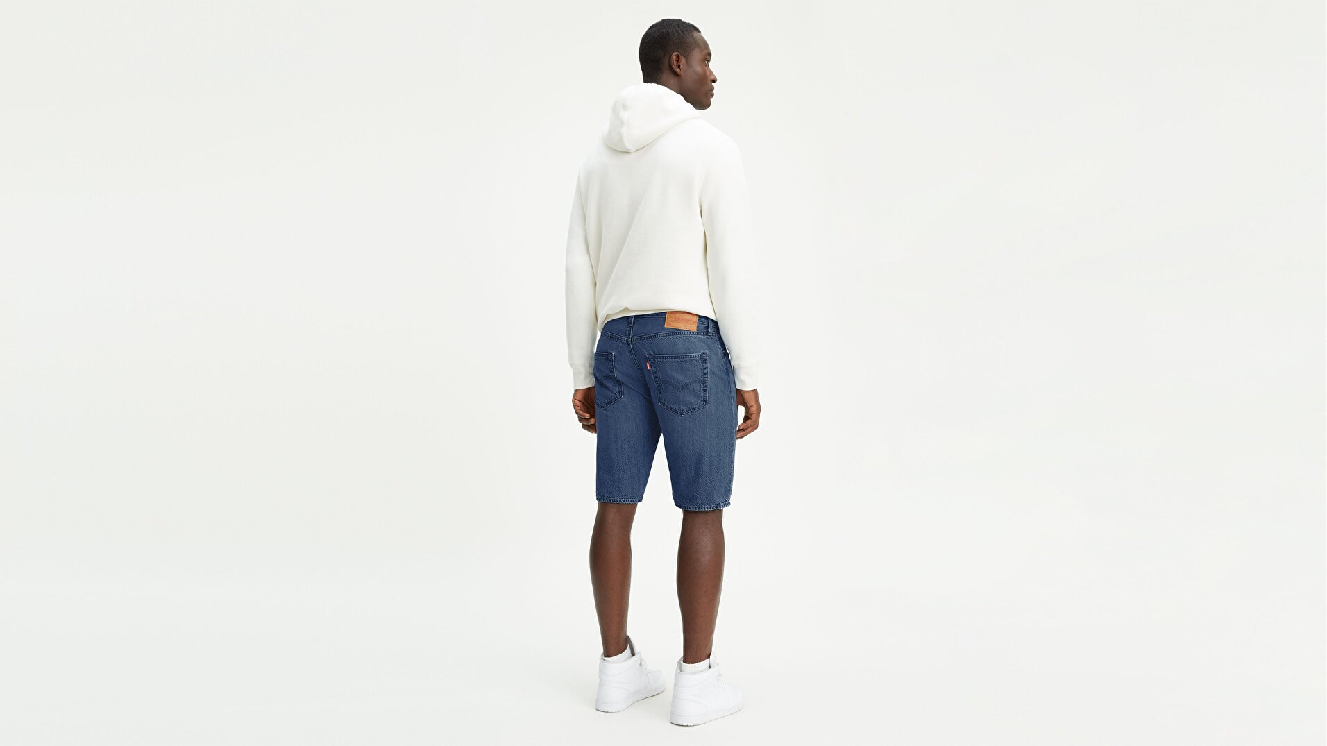 501®Hemmed Erkek Jean Şort-Roast Beef Ltwt Short