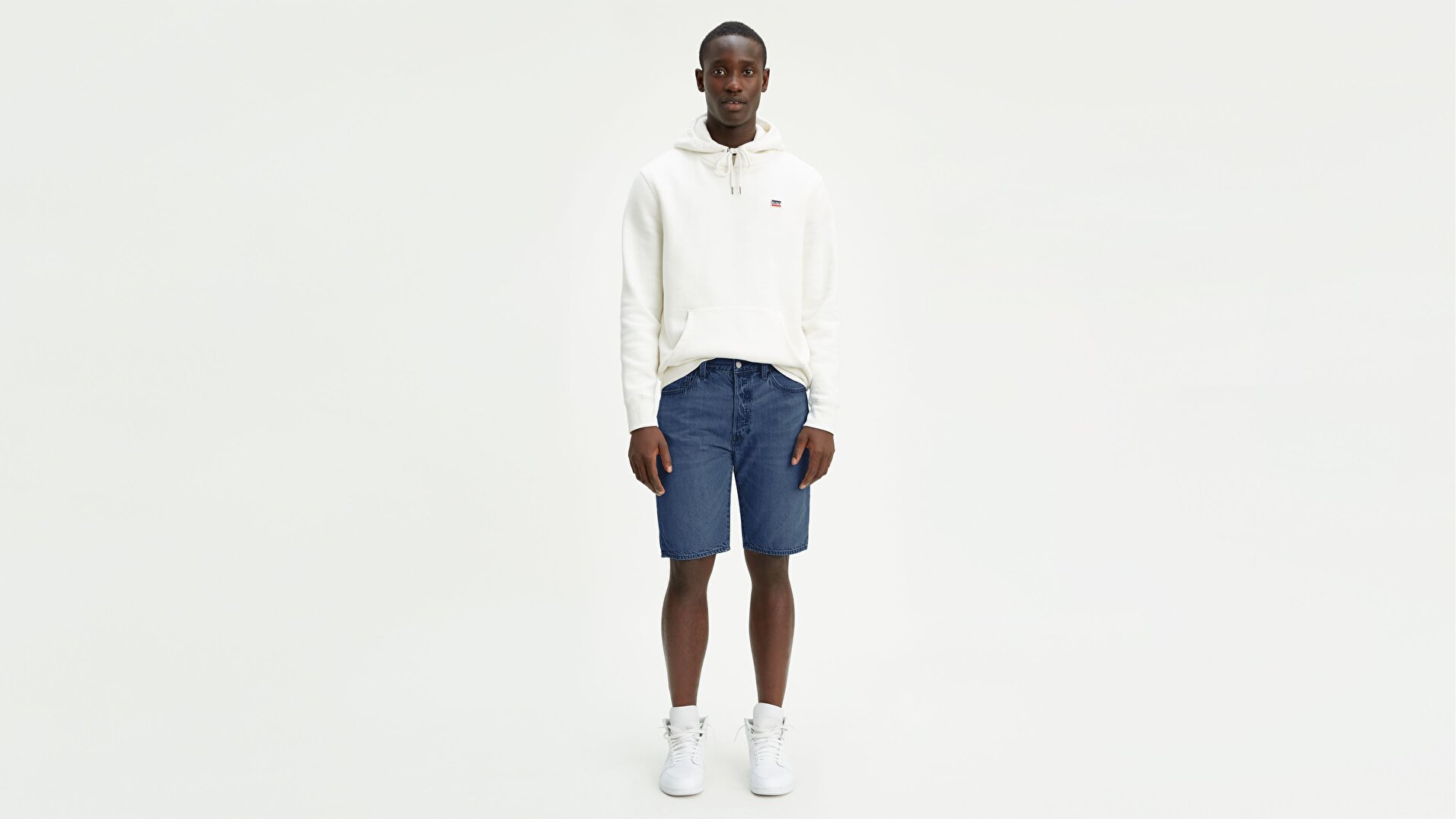 501®Hemmed Erkek Jean Şort-Roast Beef Ltwt Short