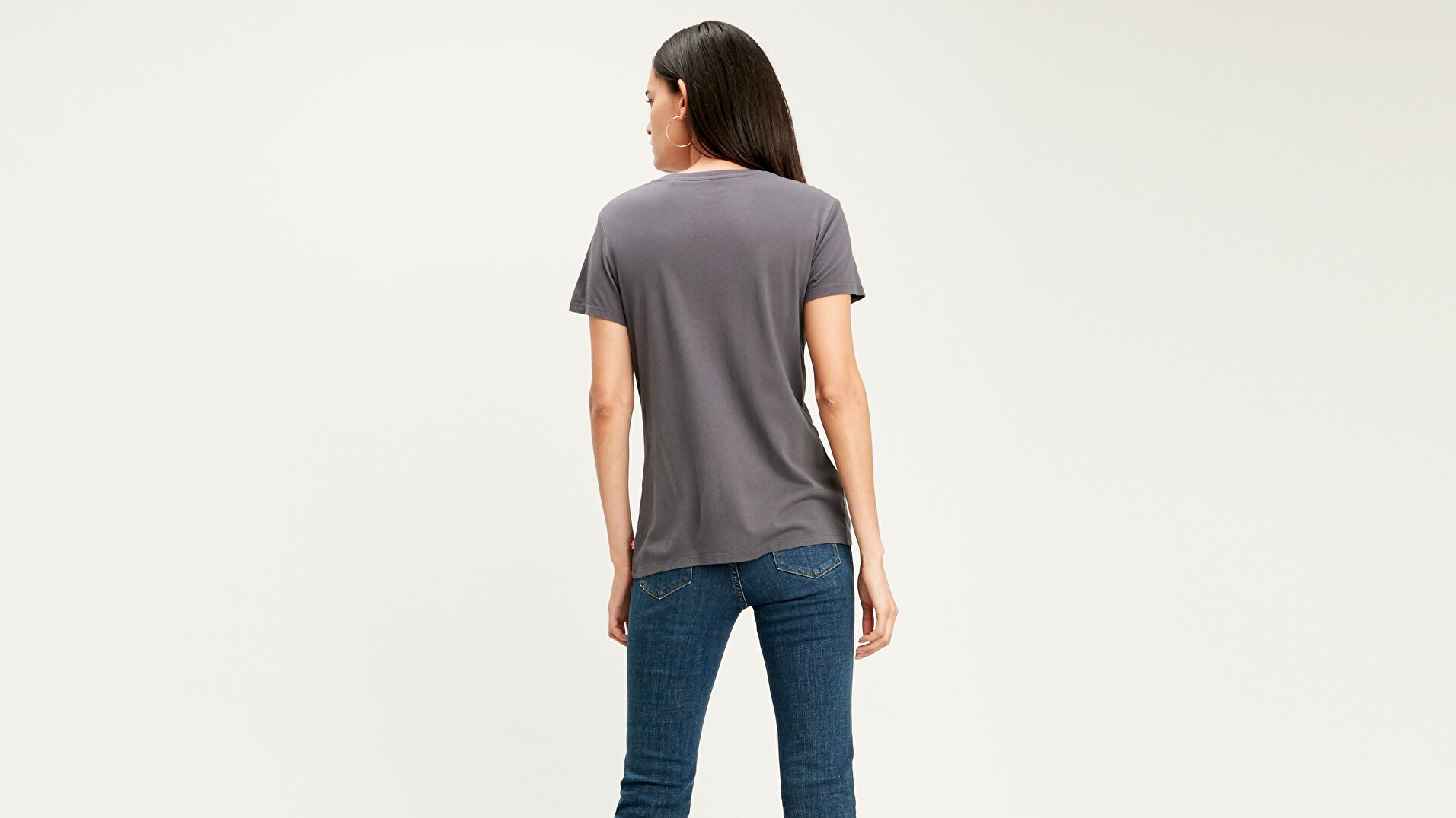 The Perfect Tee Feminine Logo Siyah Kadın Tişört