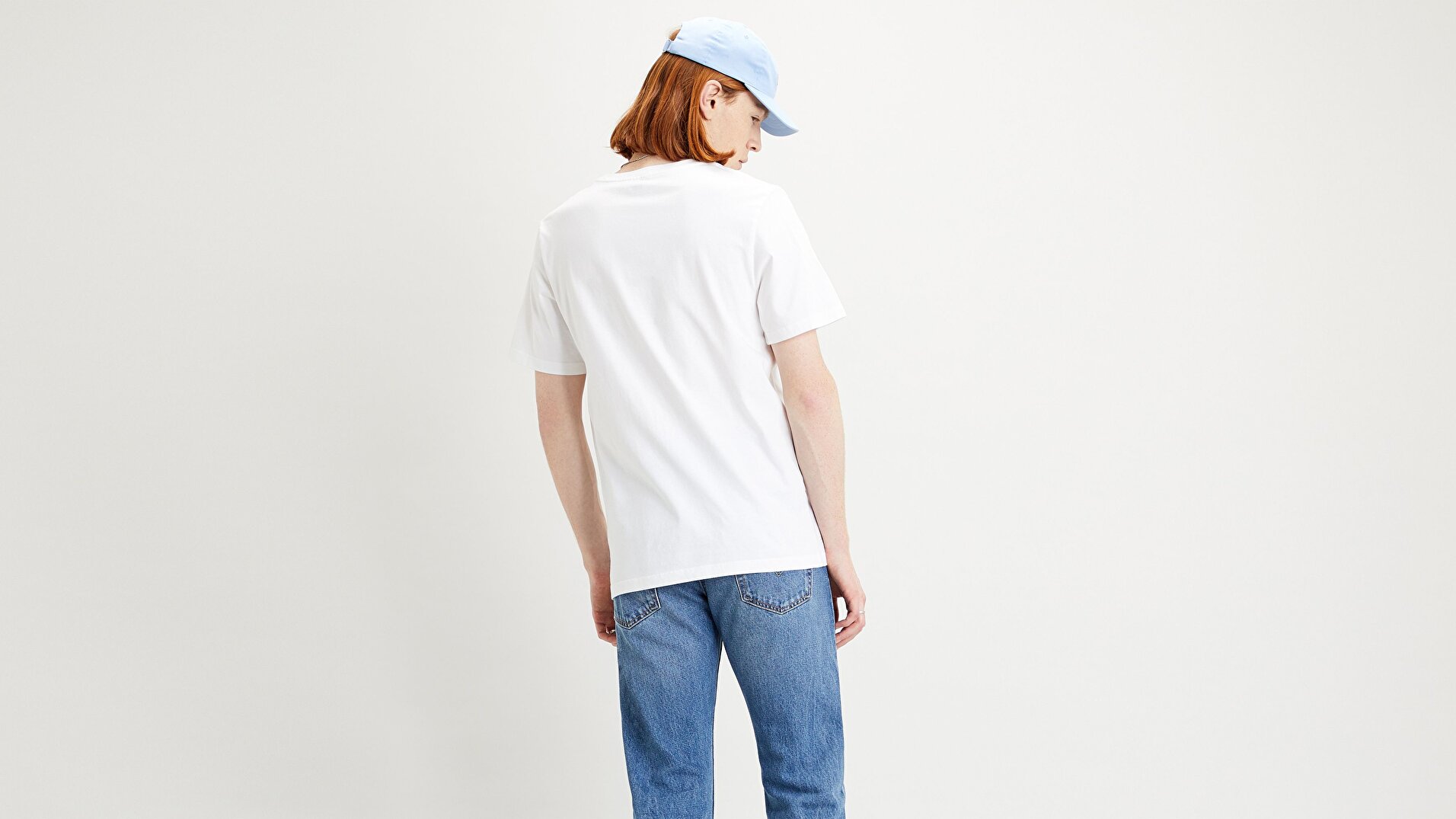Ss Relaxed Fit Tee Bi Relaxed Beyaz Erkek Tişört