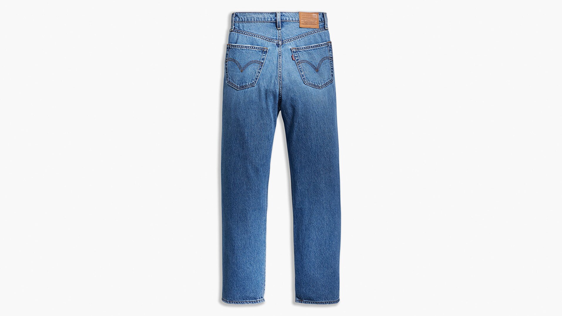 Ribcage Straight Ankle Kadın Jean Pantolon-At The Ready