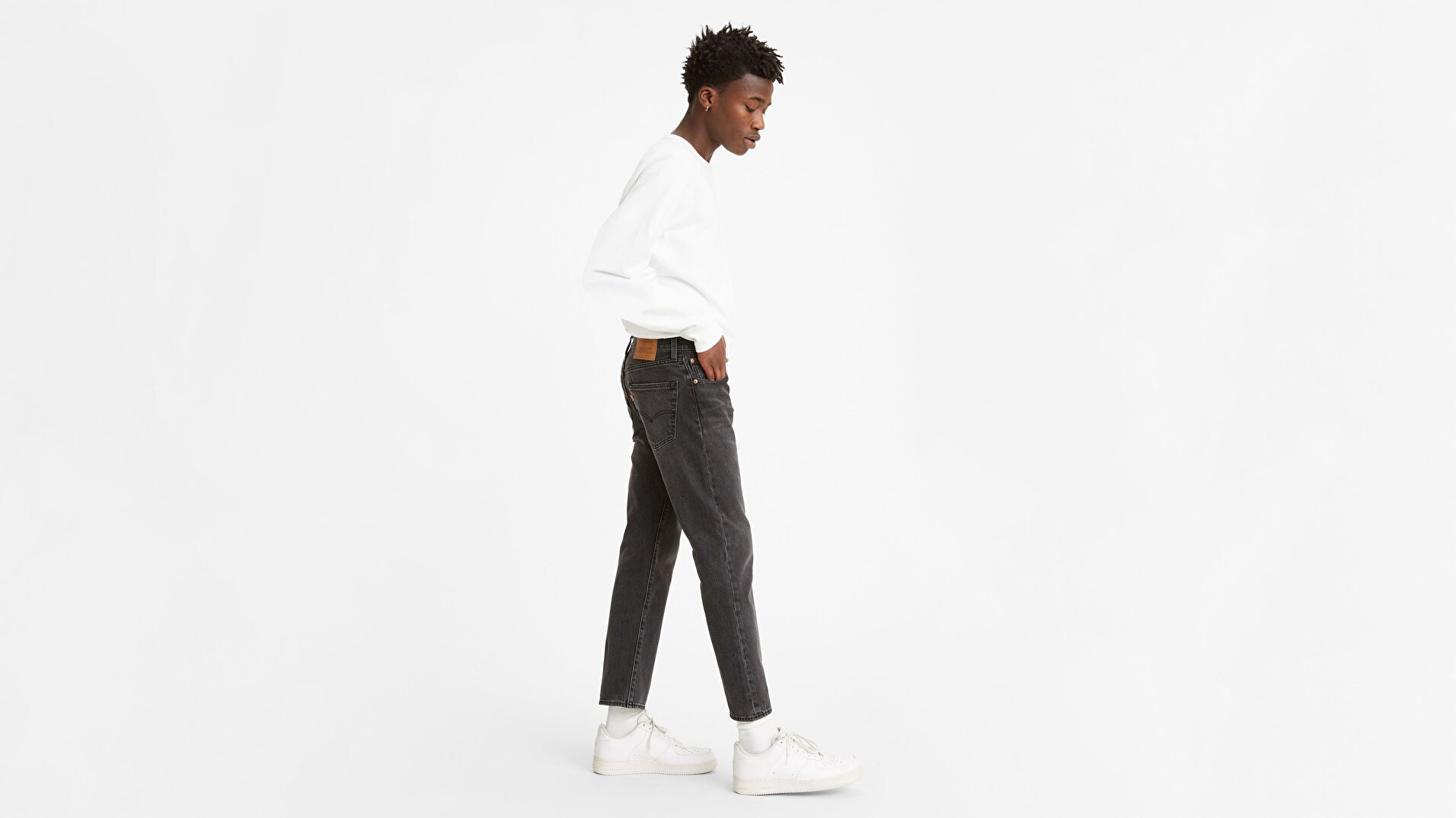 501® '93 Cropped Erkek Jean Pantolon-Up Close