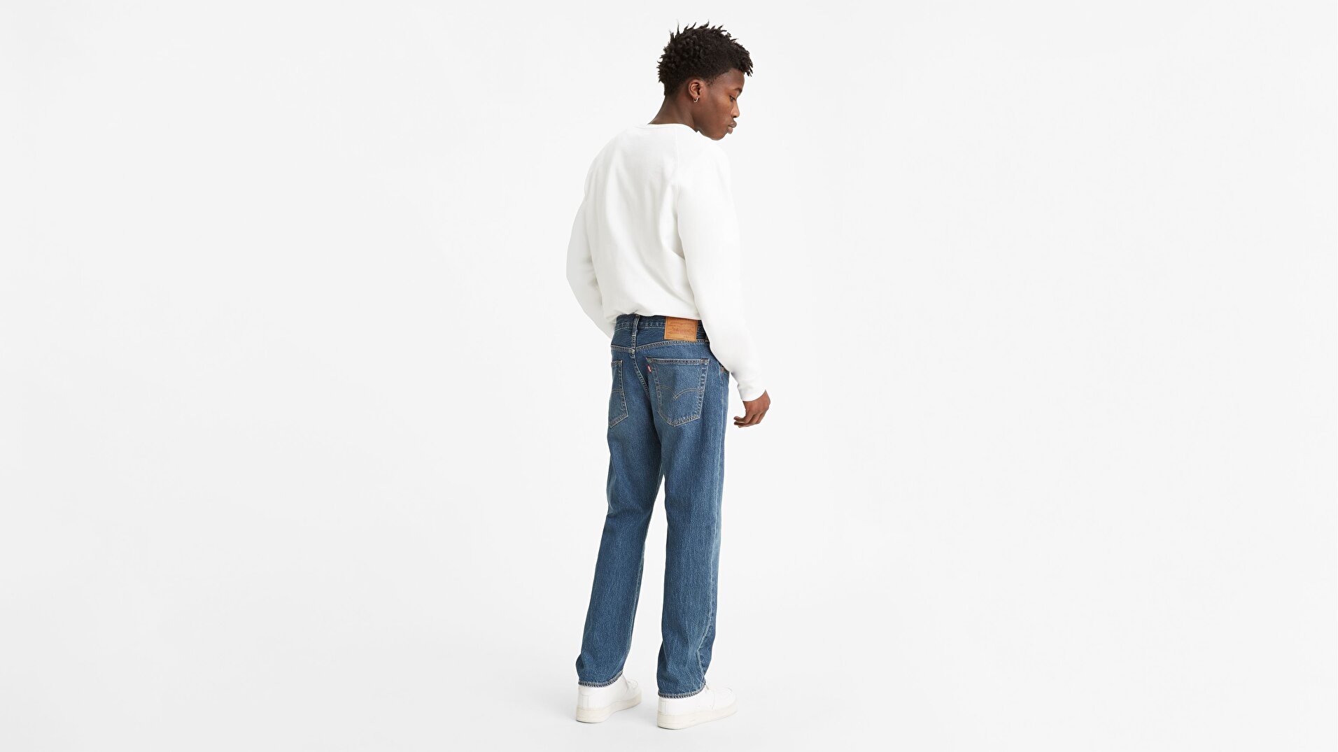501® '93 Cropped Erkek Jean Pantolon-Bleu Eyes Night