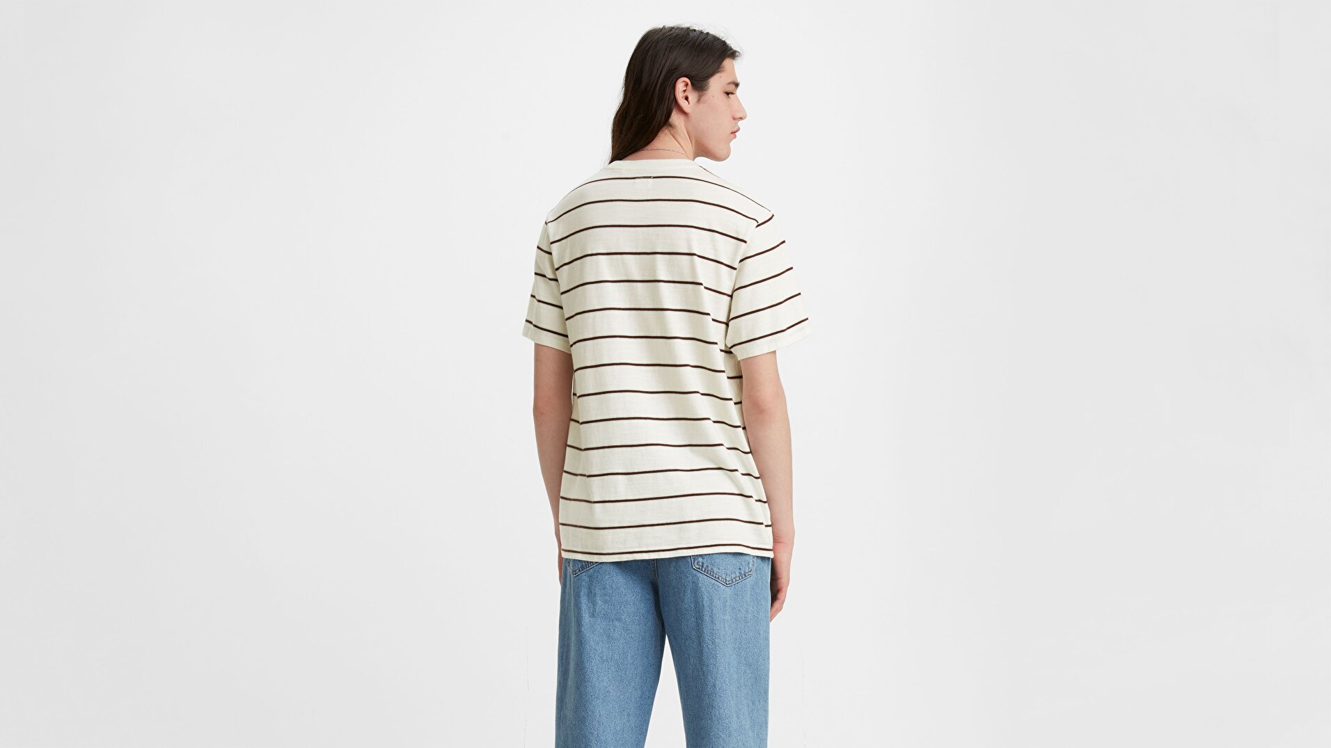 Ss Sunset Pocket Tee '20 Saturday Stripe Çok renkli Erkek Tişört