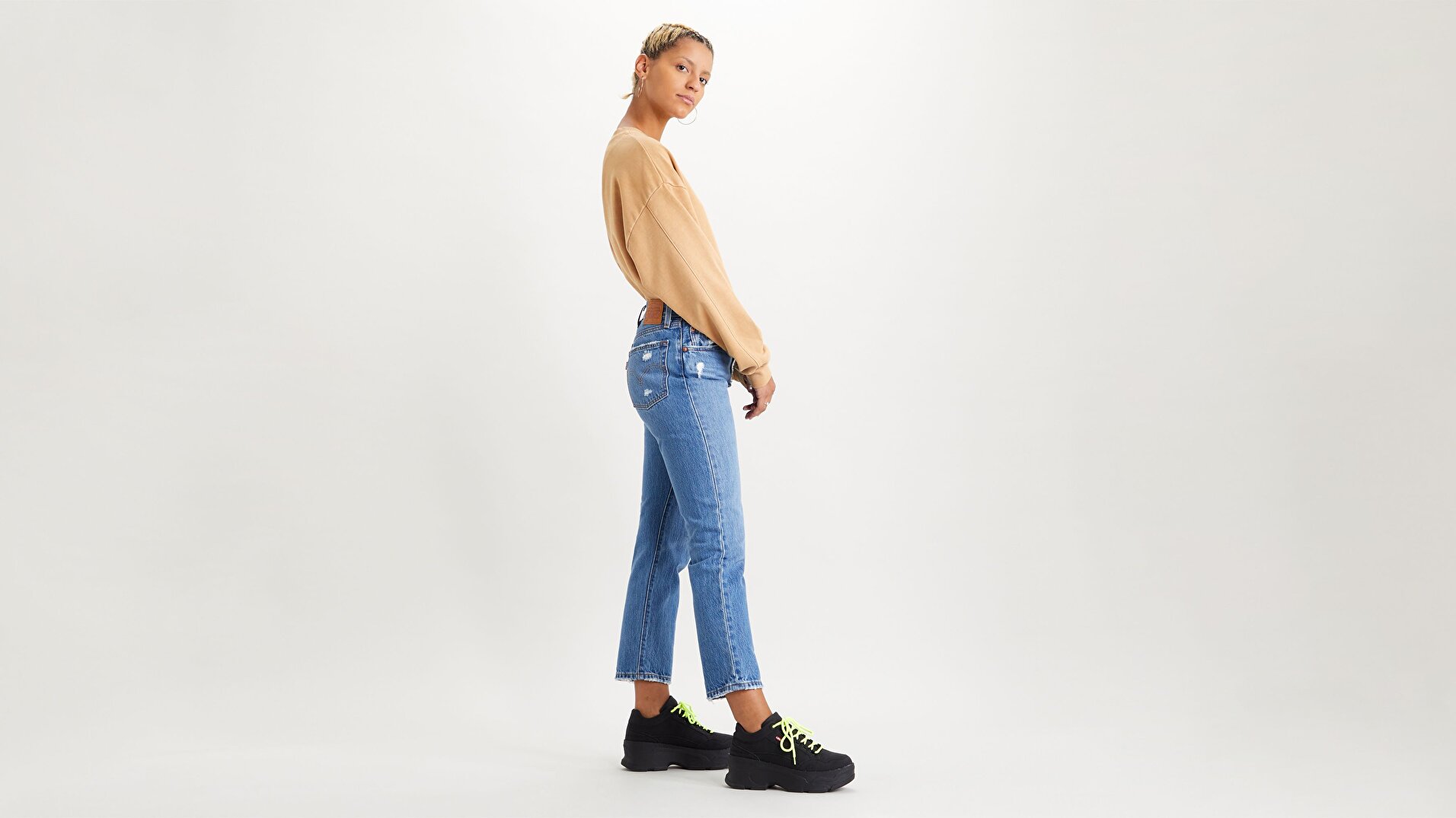 501® Kadın Crop Jean Pantolon-Athens Adventure