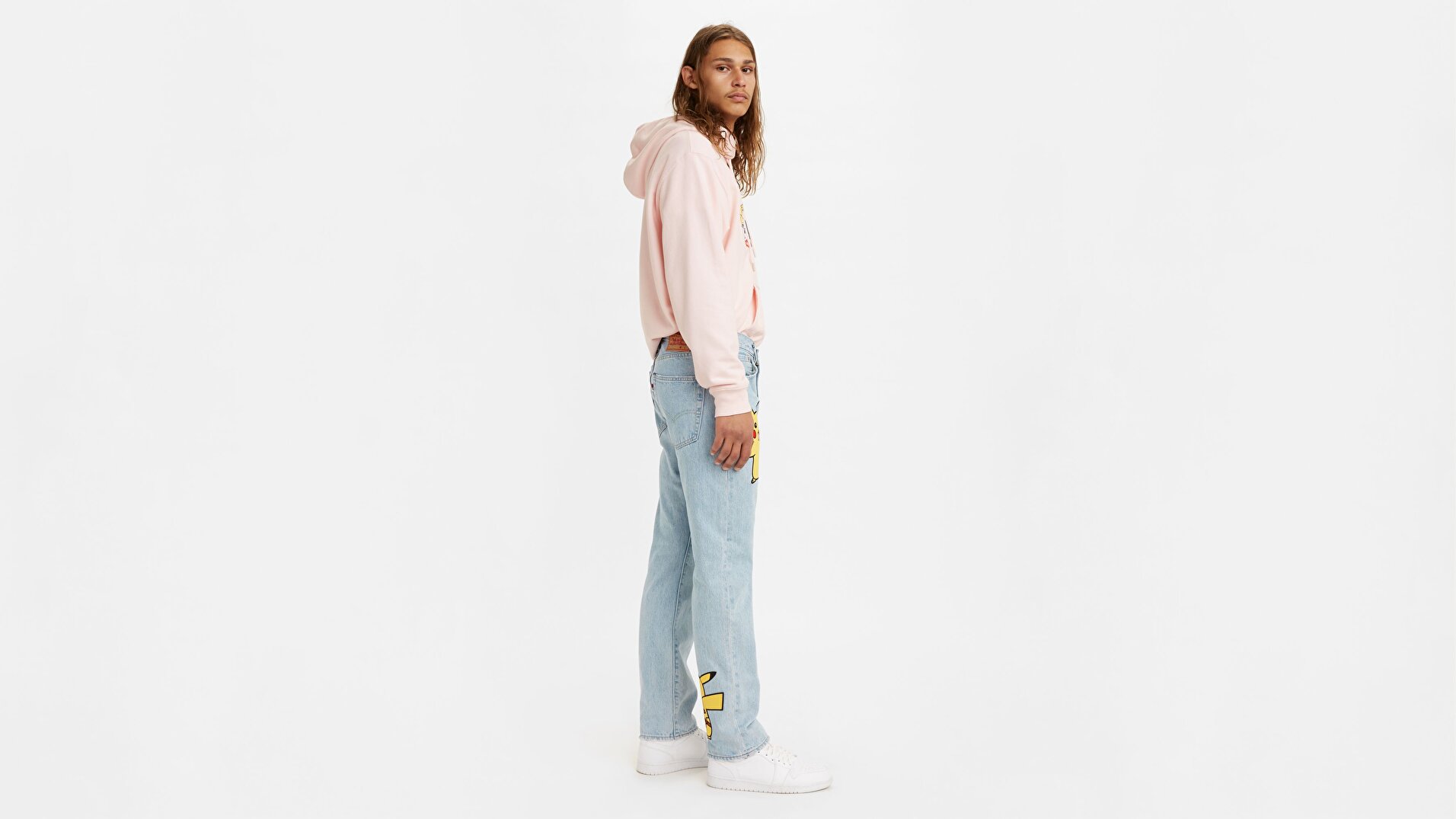 Levis x Pokemon 551Z Straight Jean Pantolon