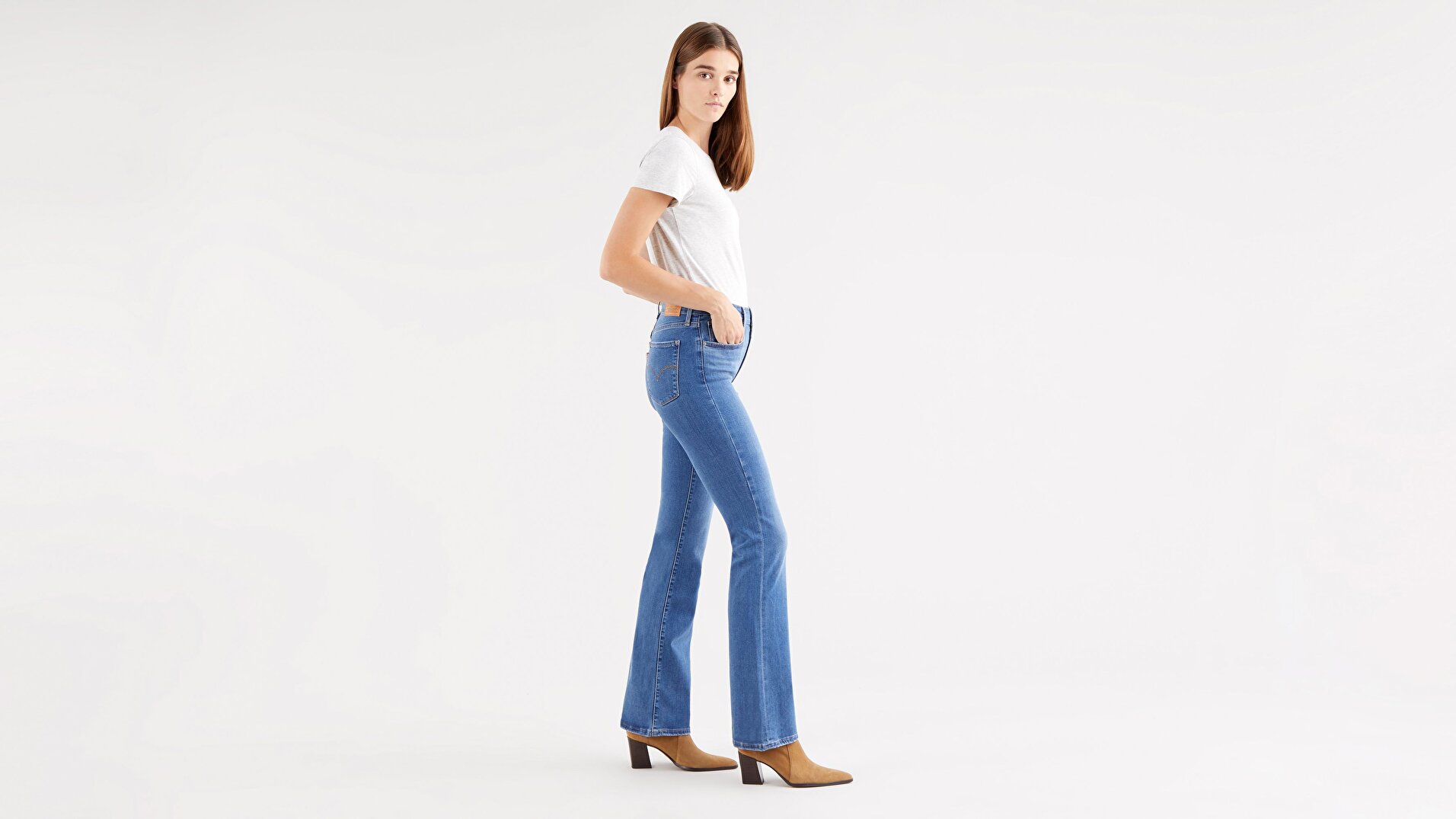 725 High Rise Bootcut Kadın Jean Pantolon-Rio Rave
