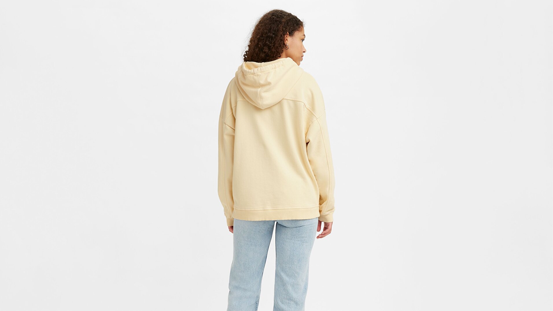Rider Hoodie Transparent Yellow Garment Sarı/Turuncu Kadın Sweatshirt