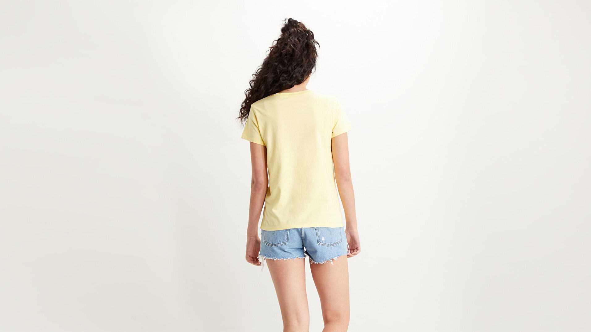 Perfect Tee Lemon Meringue Sarı Kadın Tişört
