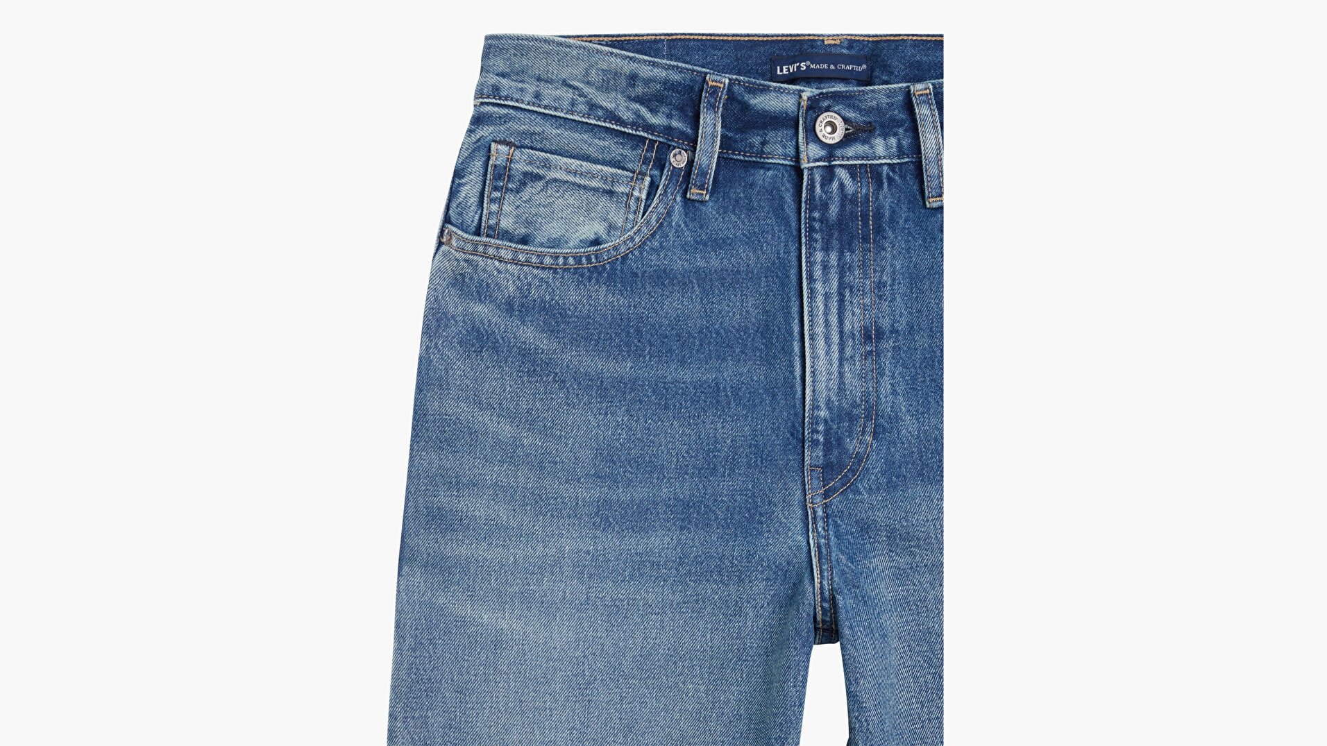 Levi's® Made & Crafted® The Column Jean Med Indigo - Worn In 122348