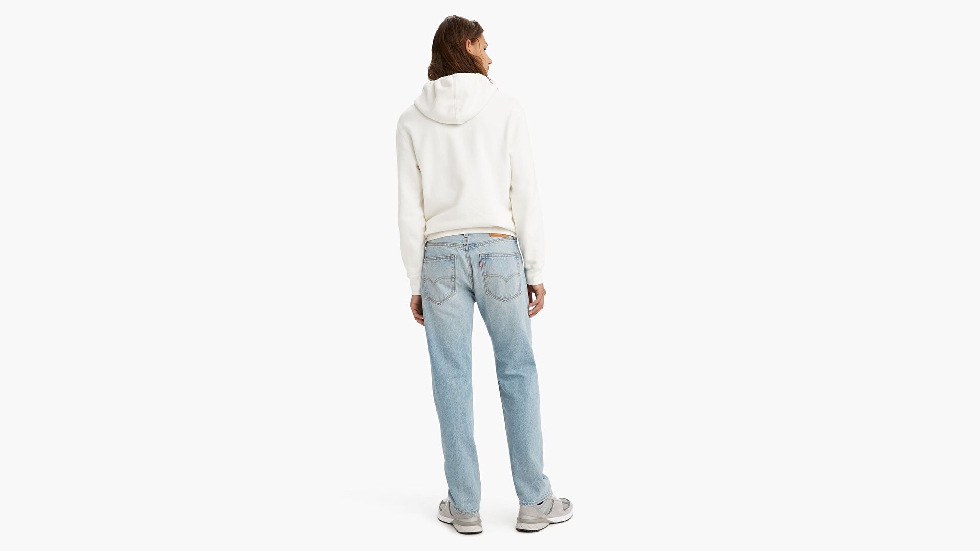551Z™ Authentic Straight Erkek Jean Pantolon - Running Out Light Indigo