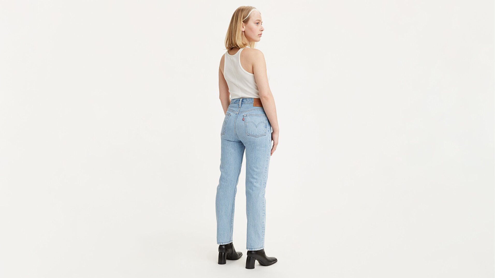 501® Levi's® Original Kadın Jean Pantolon - Luxor Last - Light Blue