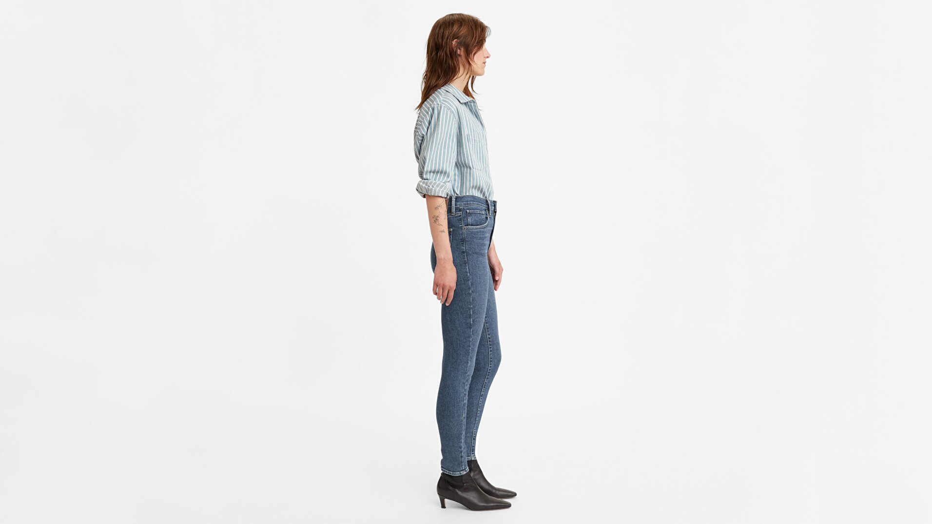 Mile High Super Skinny Kadın Jean Pantolon - Venice For Real - Dark Indigo