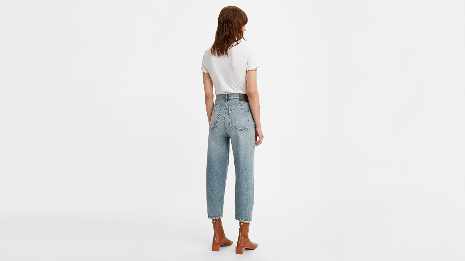 Levi's® Made & Crafted® Barrel Kadın Jean Pantolon - Haven Blue - Blue