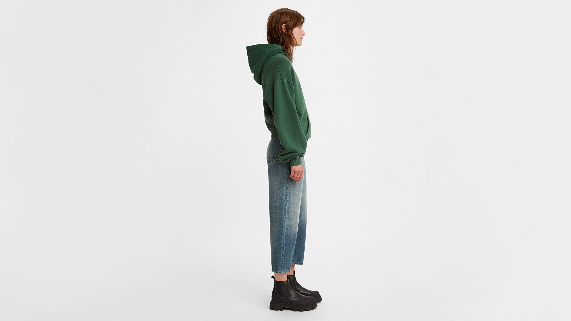 Levi's® Made & Crafted® Barrel Kadın Jean Pantolon - Brook Blue - Blue