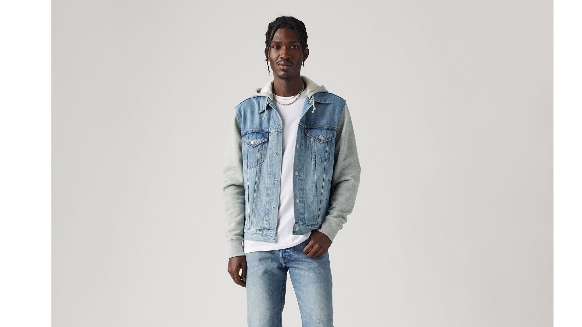 Hybrid Hoodie Trucker Ceket 123874 | Levi's TR