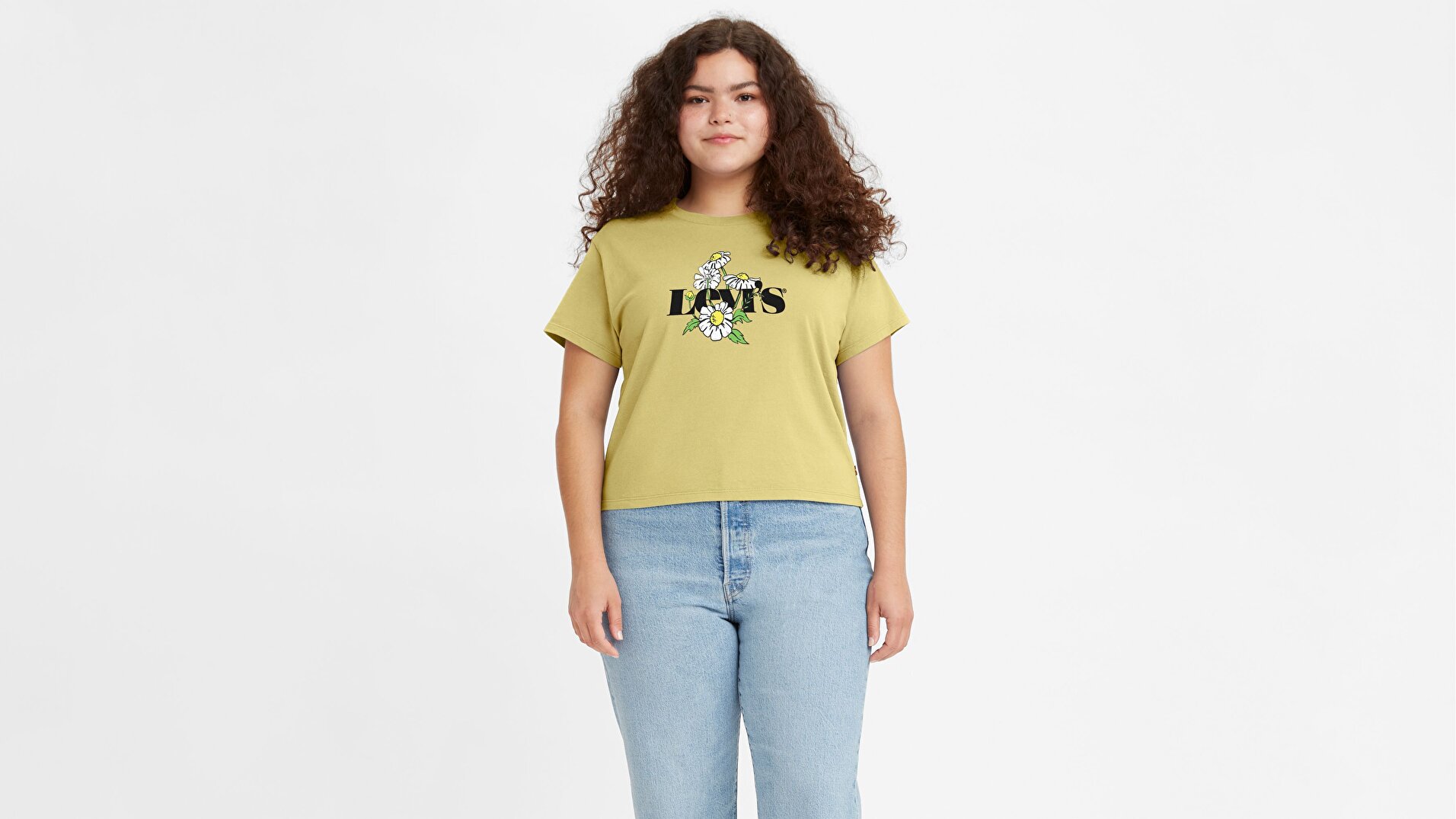 Graphic varsity on sale tee levis