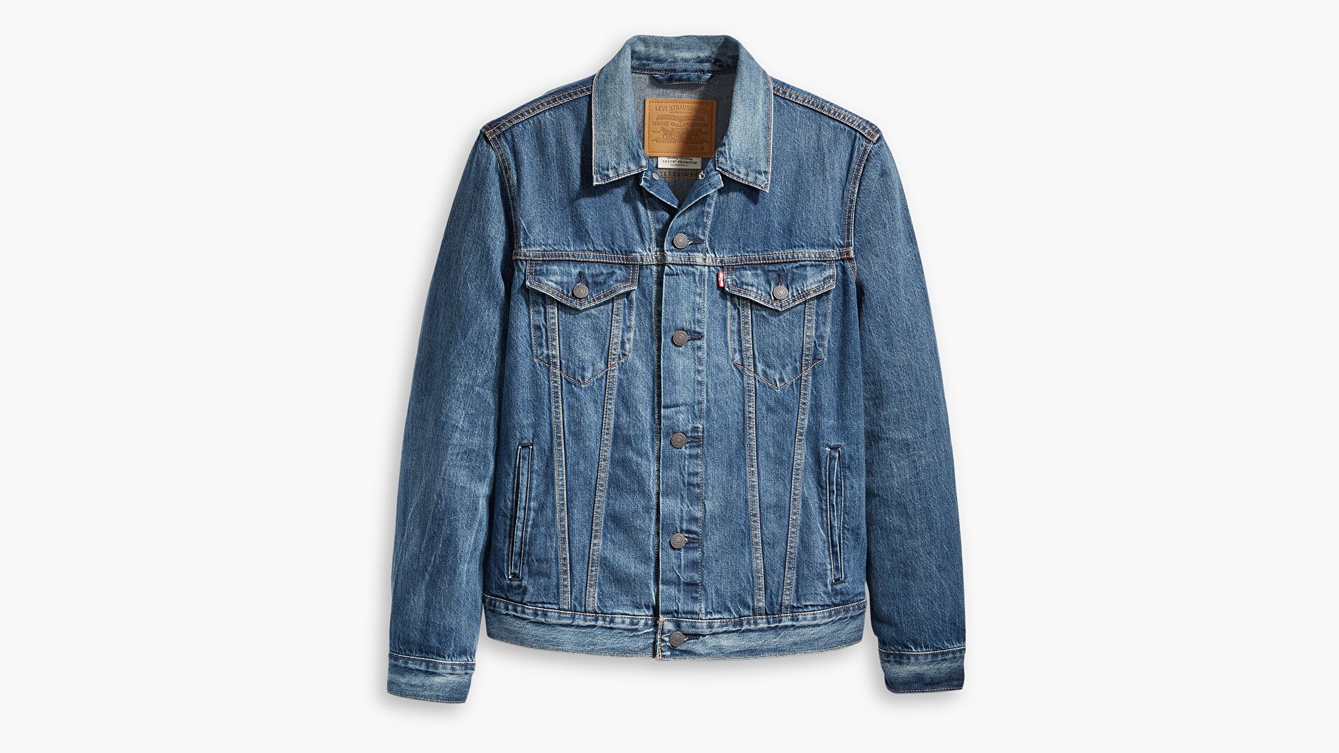 The Trucker Jacket Tr Indigo Erkek Trucker