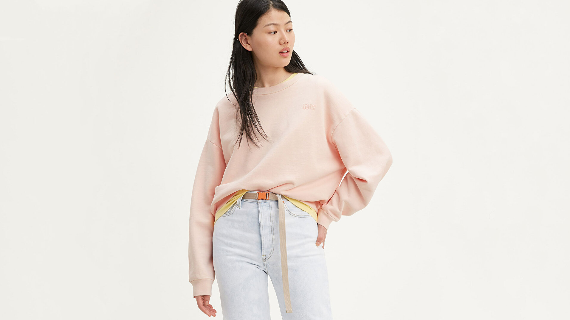 Diana Crew Peach Blush Kırmızı Kadın Tişört