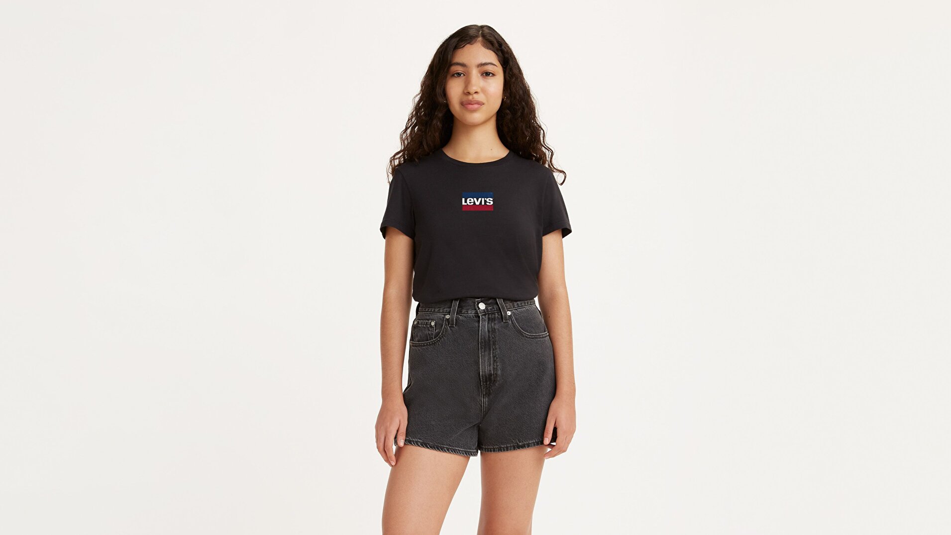 T shirt levis noir et or sales